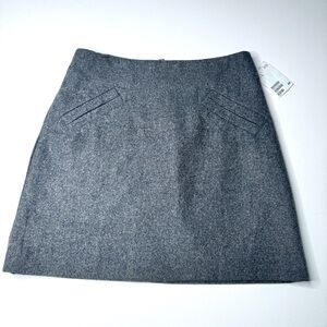 H&M Grey Mini Skirt size 6  NWT